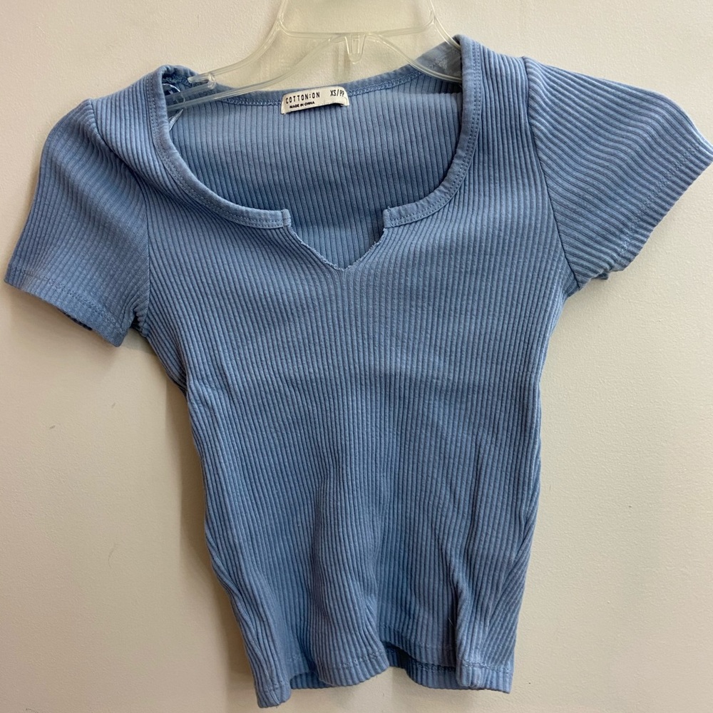 ribbed tee